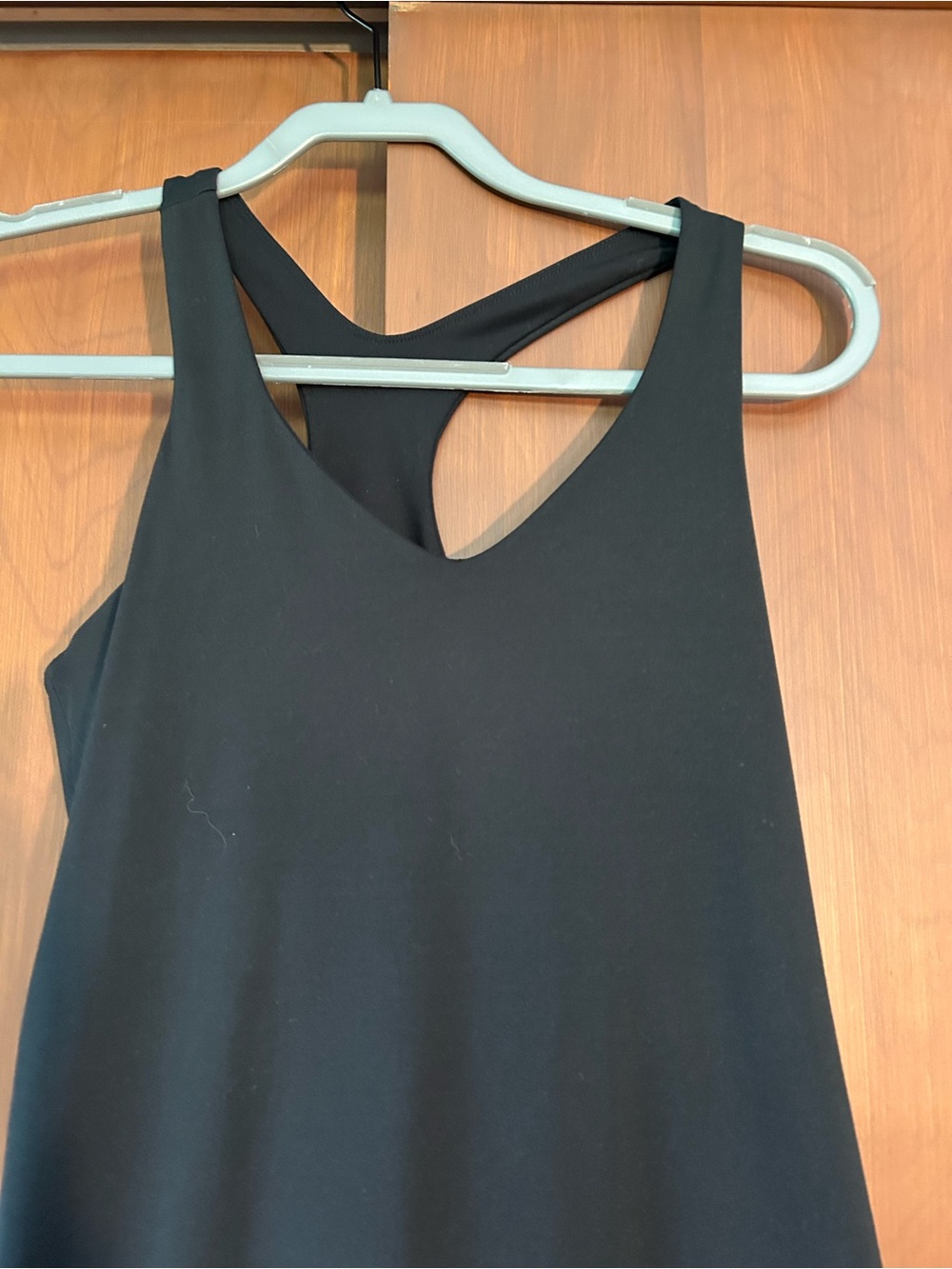 girlfriend collective black skorts romper - Picture 6 of 6
